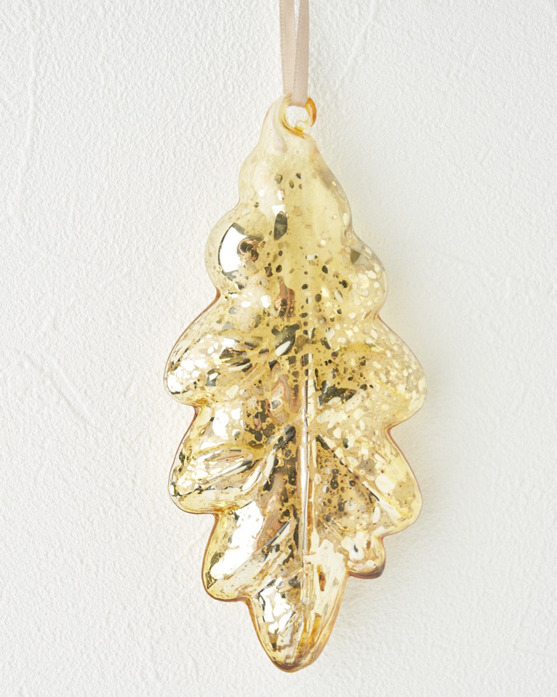 ガラスのリーフオーナメント - 土と風の植物園