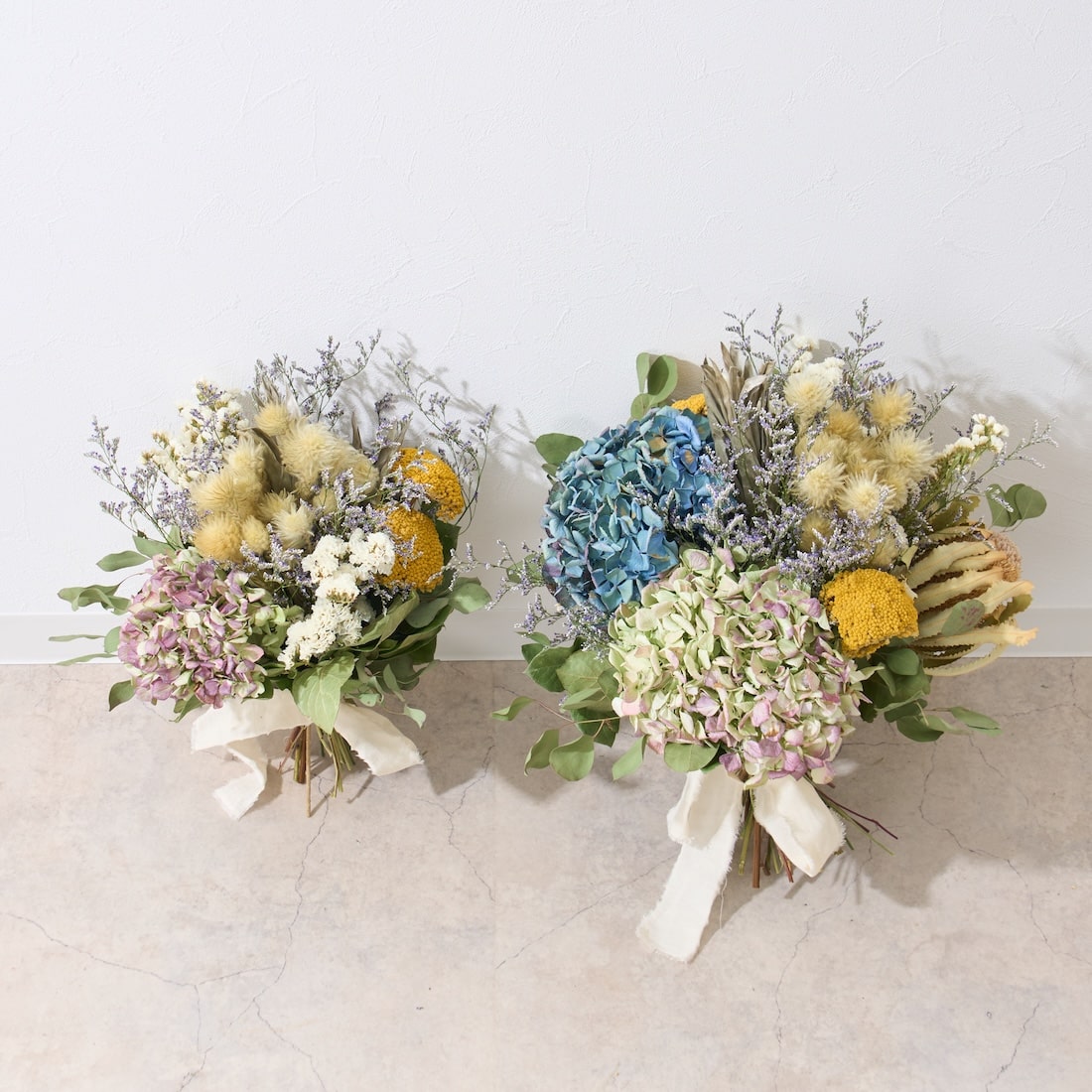 フローリストおまかせのドライフラワースワッグ