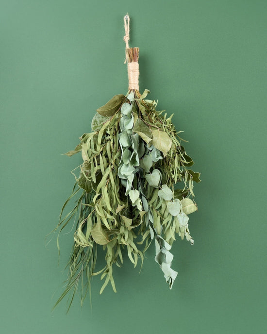 <GREEN>ユーカリとアレカヤシのスワッグ