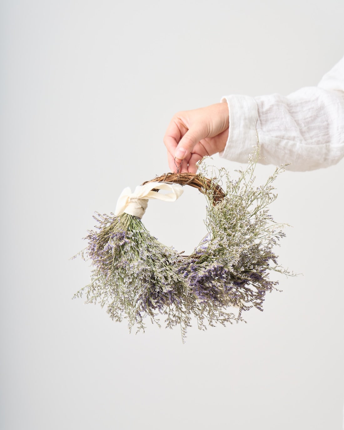 <Happy Birthday>ブルーファンタジアとカリナディープブルーのリース