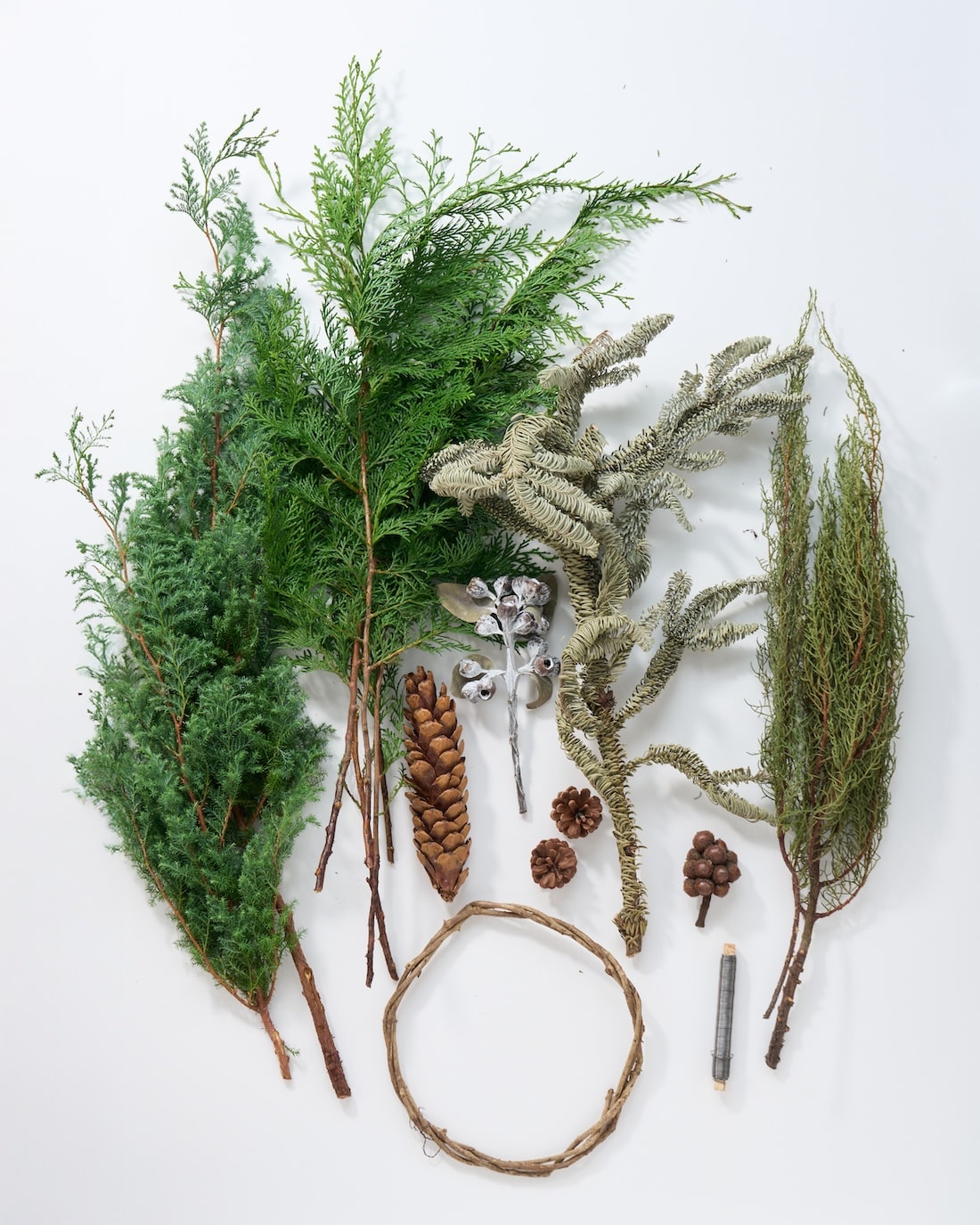 【12/10まで!】風渡る、エバーグリーンの大きなクリスマスリース