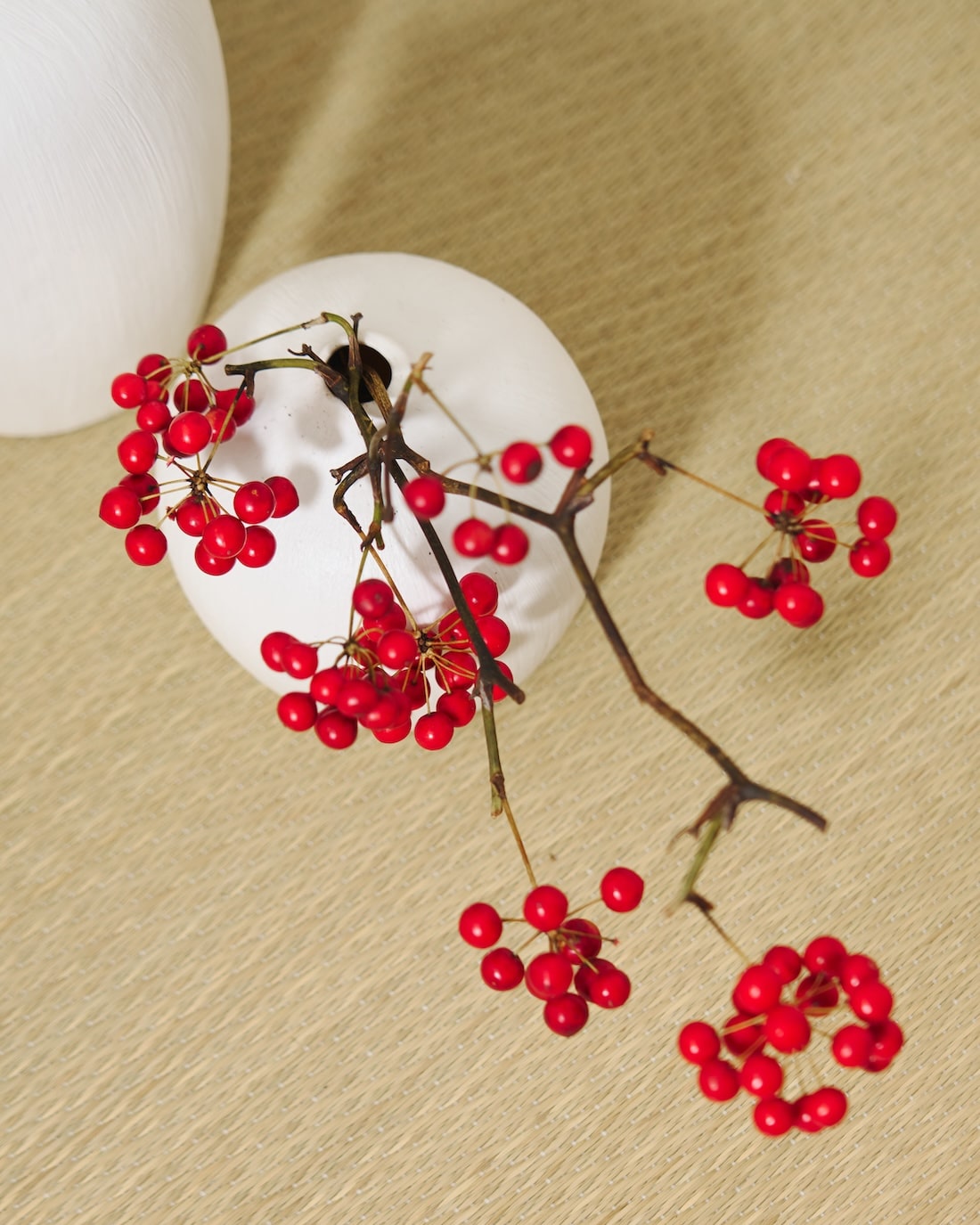 飾るだけでサマになる、お正月のおすすめドライフラワーセット(サンキライ・稲穂)