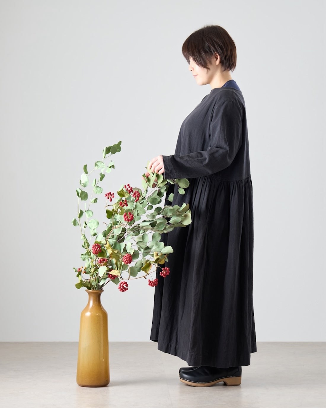 BIGサイズ】飾るだけでサマになるドライフラワーセット（サンキライ