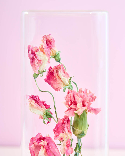 母の日を彩る、ガラスのフラワーボトル<花ごころ>