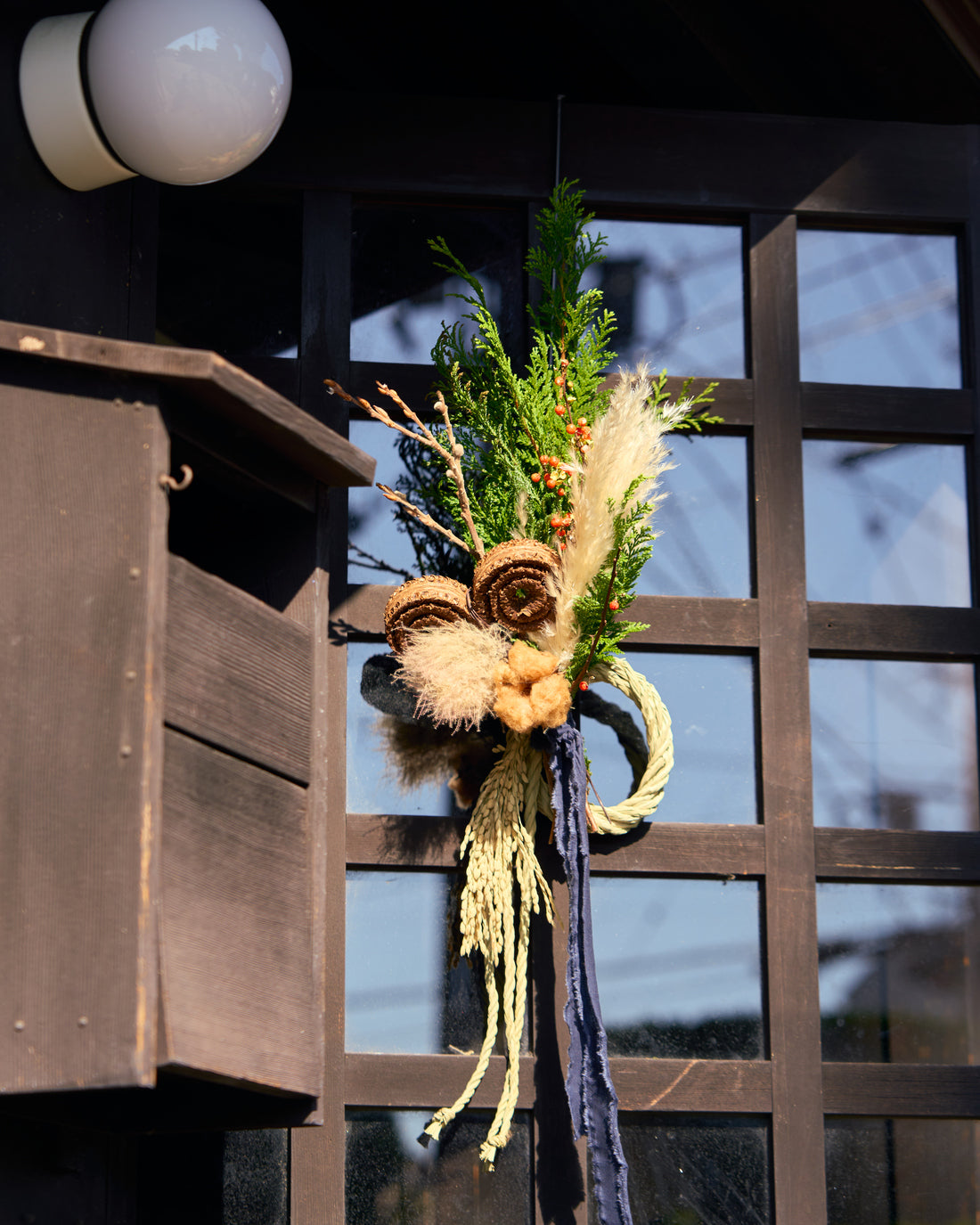 【11/10~順次発送】クリスマスからお正月まで。季節をつなぐ2wayスワッグ