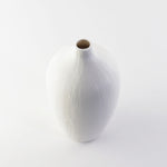 ［フラワーベース］ マットな質感のポーセリンベース プランパー L