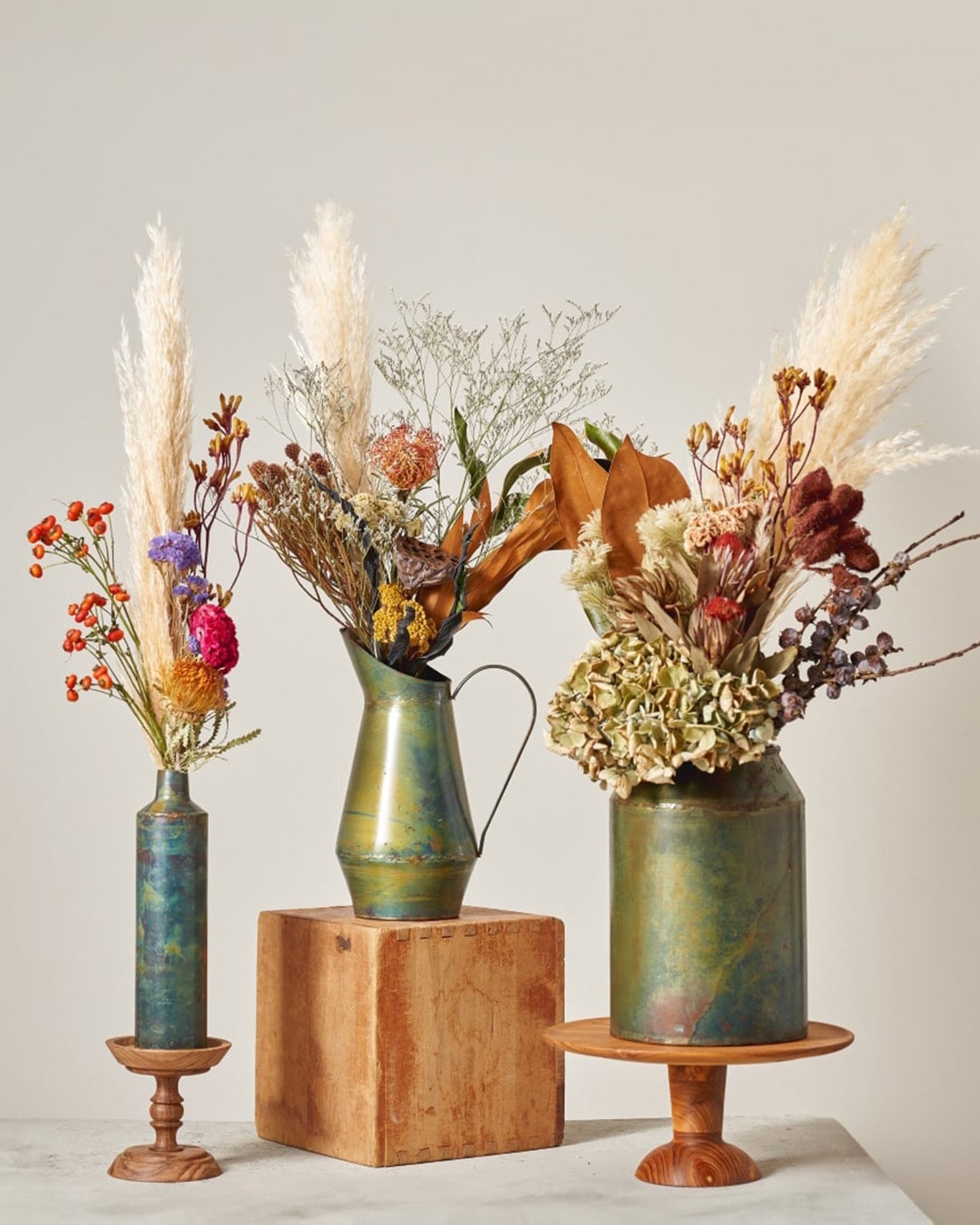 ハロウィンを彩るドライフラワーセット