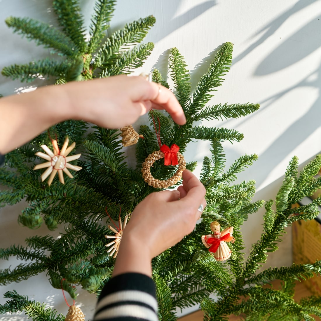 ぬくもりたっぷりの、クリスマスオーナメント