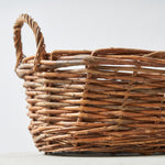 ［インテリア・雑貨／アパレル］Black Willow basket 耳付きバスケット