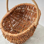 【7月15～順次発送｜予約販売商品】［インテリア・雑貨／アパレル］Black Willow basket オーバルバスケット