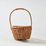【7月15～順次発送｜予約販売商品】［インテリア・雑貨／アパレル］Black Willow basket オーバルバスケット