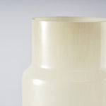 ［フラワーベース］ 大きなミルキーガラスベース