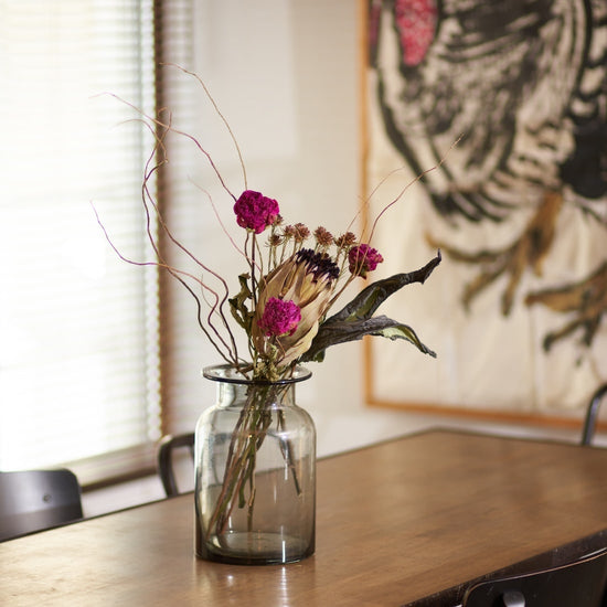 芍薬とおすすめドライフラワーのセット