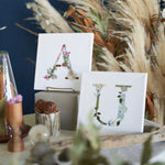 押し花のアートパネル｜フローリストおまかせ