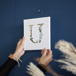 押し花のアートパネル｜フローリストおまかせ