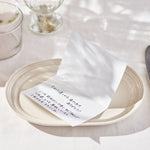 ハレの日を彩る、押し花の席札（1組10枚セット）