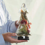 ※今季完売※テーブルに飾る、ガラスのクリスマスツリー