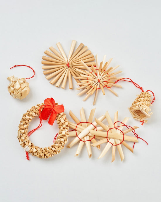 ぬくもりたっぷりの、クリスマスオーナメント