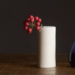 ［フラワーベース］セラミックベース ピリエL ホワイト