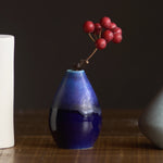 ［フラワーベース］セラミックベース クレイン ブルー