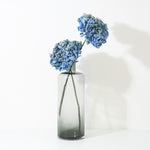 ［フラワーベース］レウナ ガラスベース トール グレー