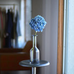 ［フラワーベース］レウナ ガラスベース スリム グレー