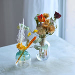 ［フラワーベース］ガラスベースツートンM グリーン