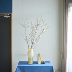 ［フラワーベース］ 大きなミルキーガラスベース