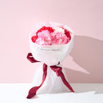 【母の日｜数量限定】フレッシュのカーネーションブーケ［ラッピング付］