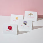 【母の日限定】押し花をあしらった母の日メッセージカード｜Happy Mother's Day