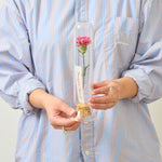 【母の日｜数量限定】ガラスのドライフラワーボトル［ラッピング付］