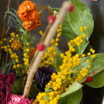 【数量限定】＜Hope II＞母の日に贈る、クリムトのドライフラワースワッグ［ラッピング付］