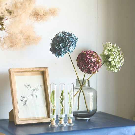 ニュアンスカラーの紫陽花セット