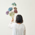 ニュアンスカラーの紫陽花セット