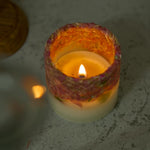 ［雑貨］ドライフラワーのアレンジメント・キャンドル