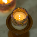 ［雑貨］ドライフラワーのアレンジメント・キャンドル