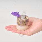 ［雑貨］ドライフラワーのミニキャンドル