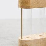 ［フラワーベース］異素材ミックスの一輪挿し