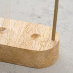 ［フラワーベース］異素材ミックスの一輪挿し