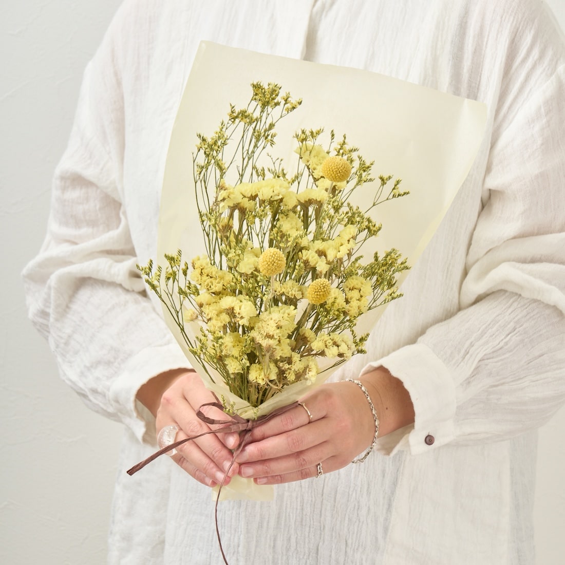 色とりどり・ドライフラワーのブーケ［ラッピング付］