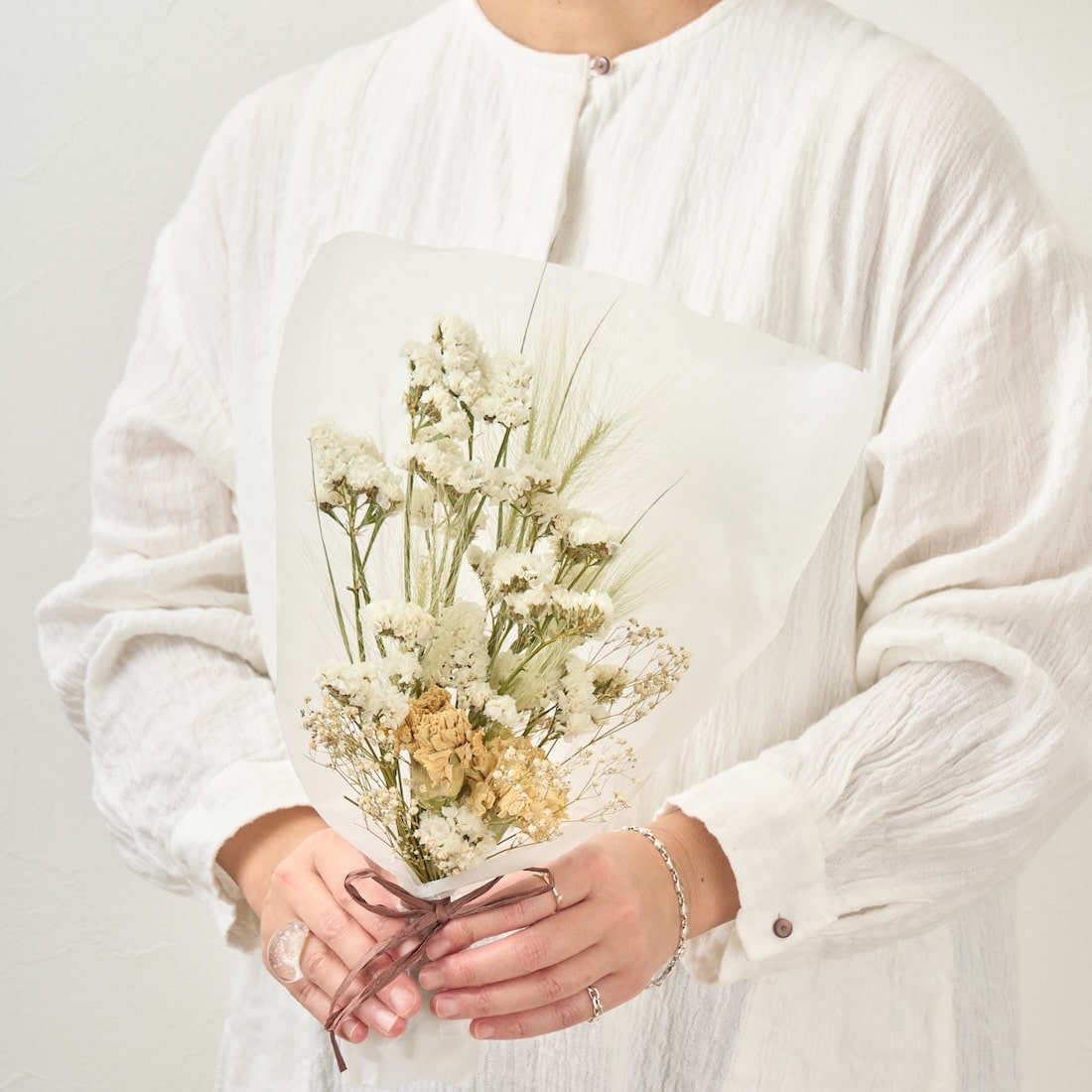 色とりどり・ドライフラワーのブーケ［ラッピング付］