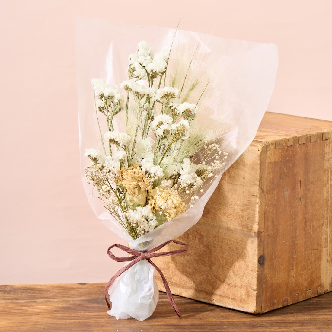 色とりどり・ドライフラワーのブーケ［ラッピング付］