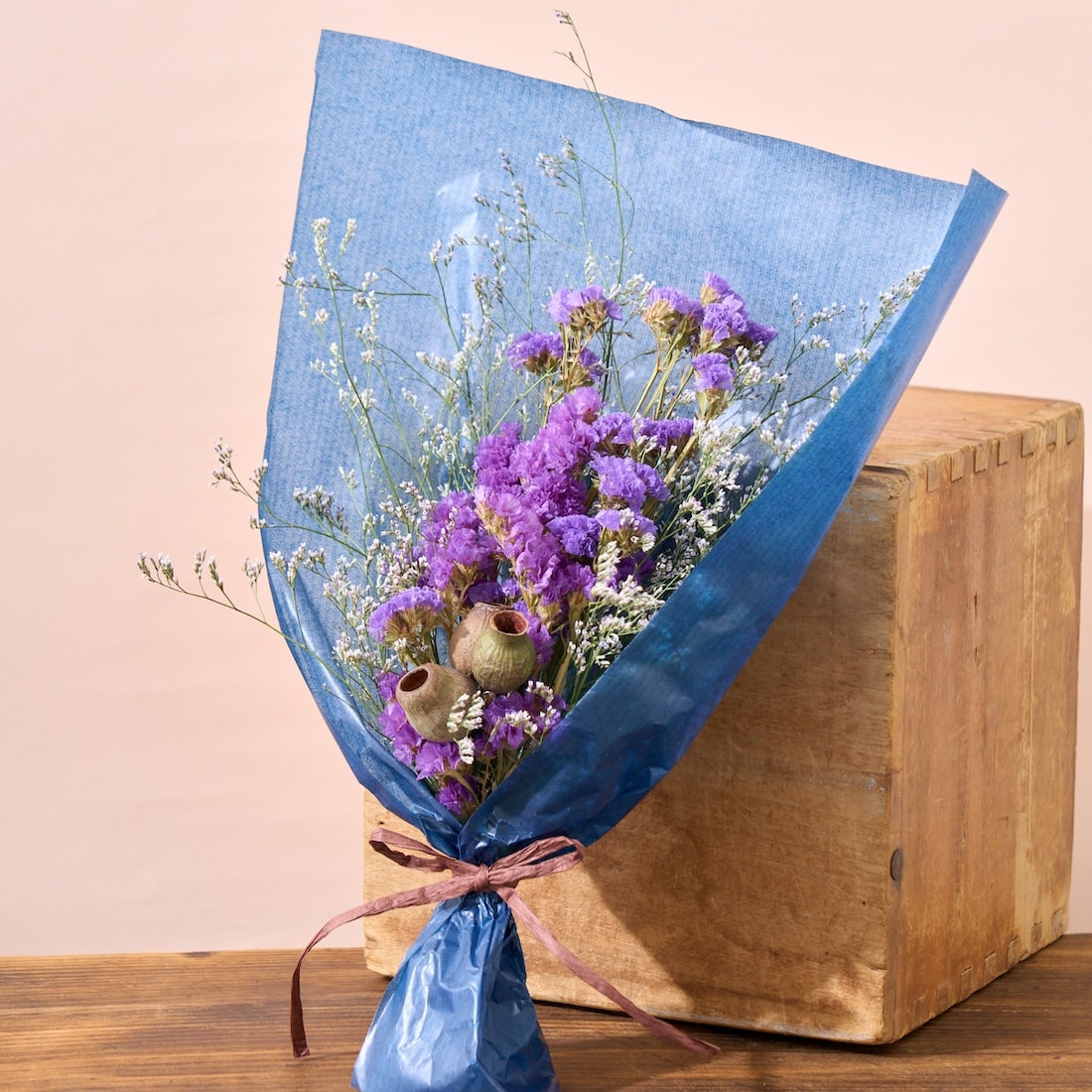 色とりどり・ドライフラワーのブーケ［ラッピング付］