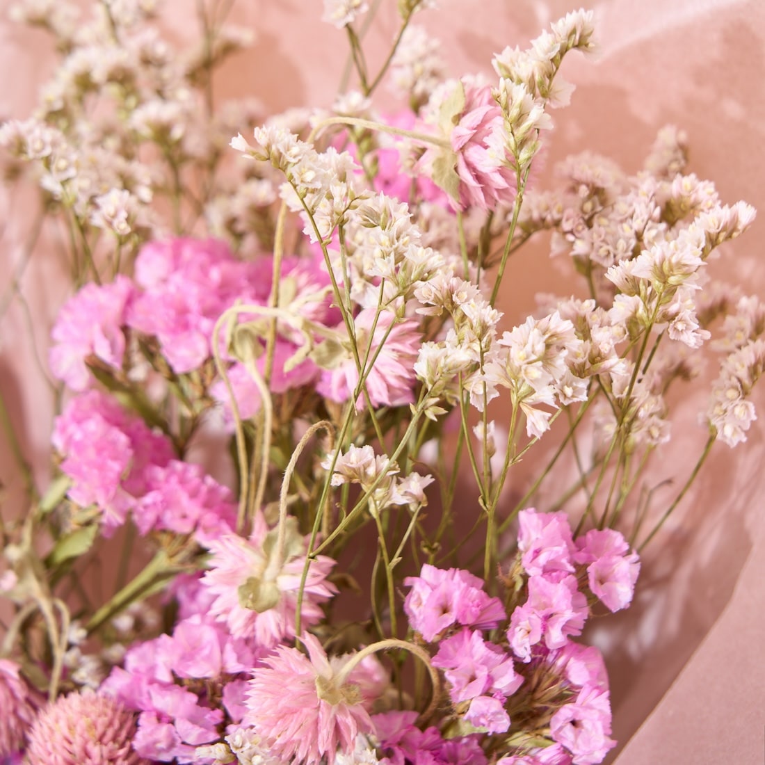 色とりどり・ドライフラワーのブーケ［ラッピング付］