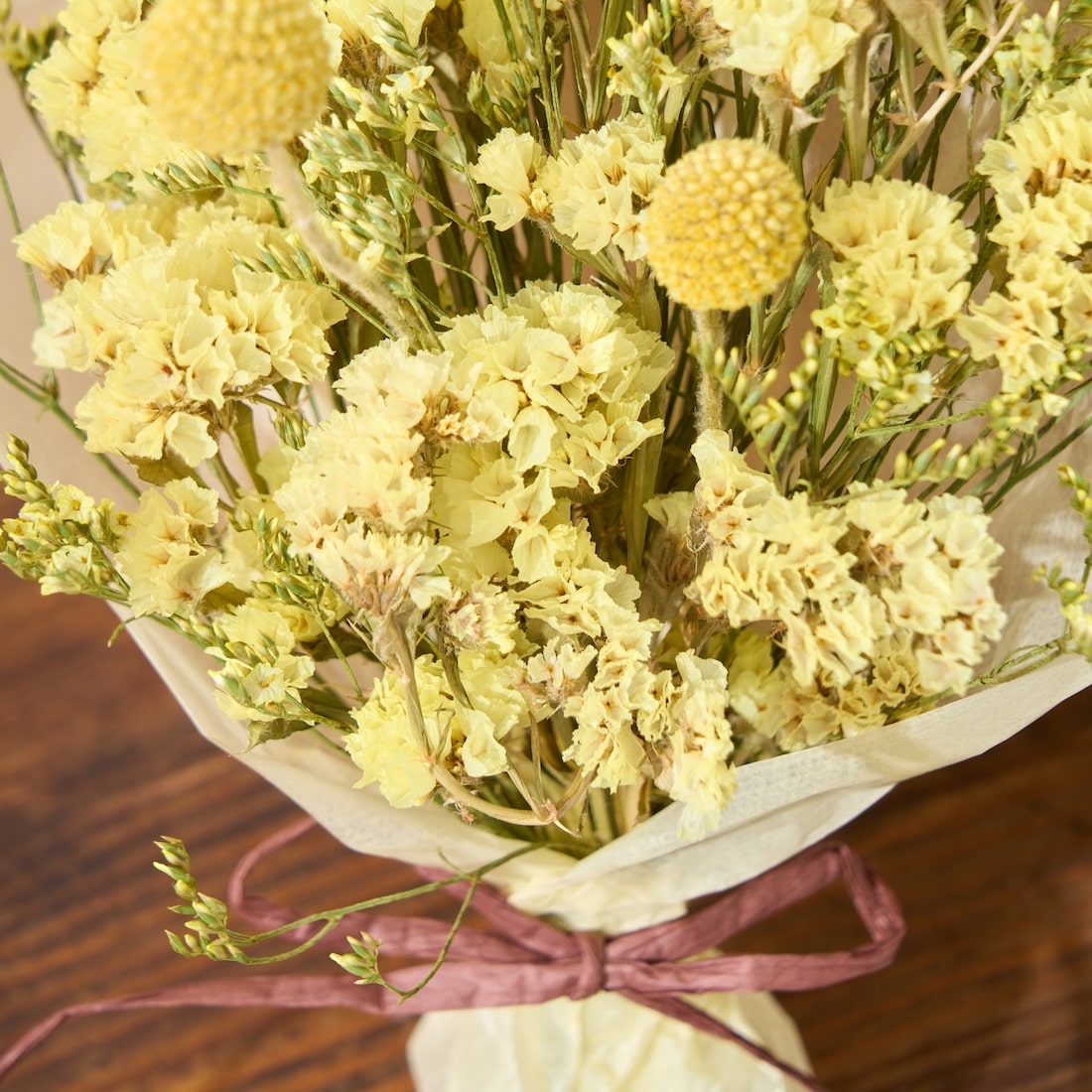 色とりどり・ドライフラワーのブーケ［ラッピング付］