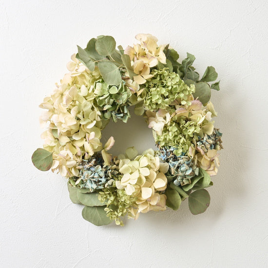 風薫る、紫陽花とユーカリのおまかせリース