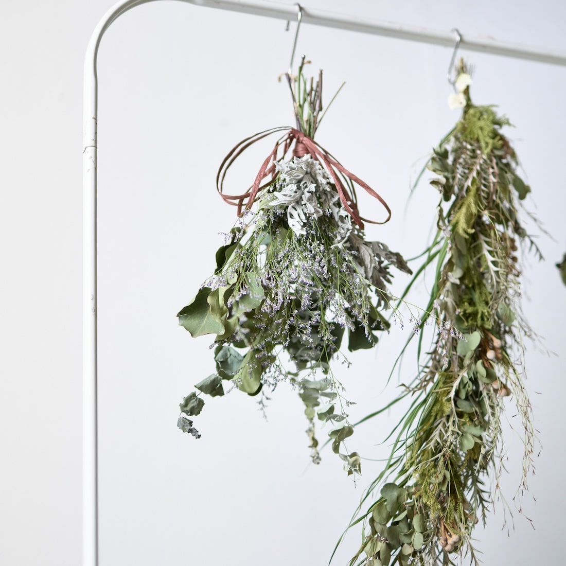 ブルーファンタジアとユーカリのスワッグ