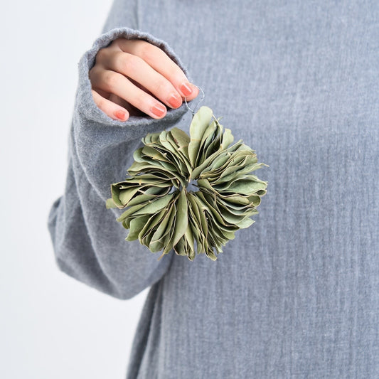 ＜ミルフィーユ＞ユーカリ ポポラスのリース