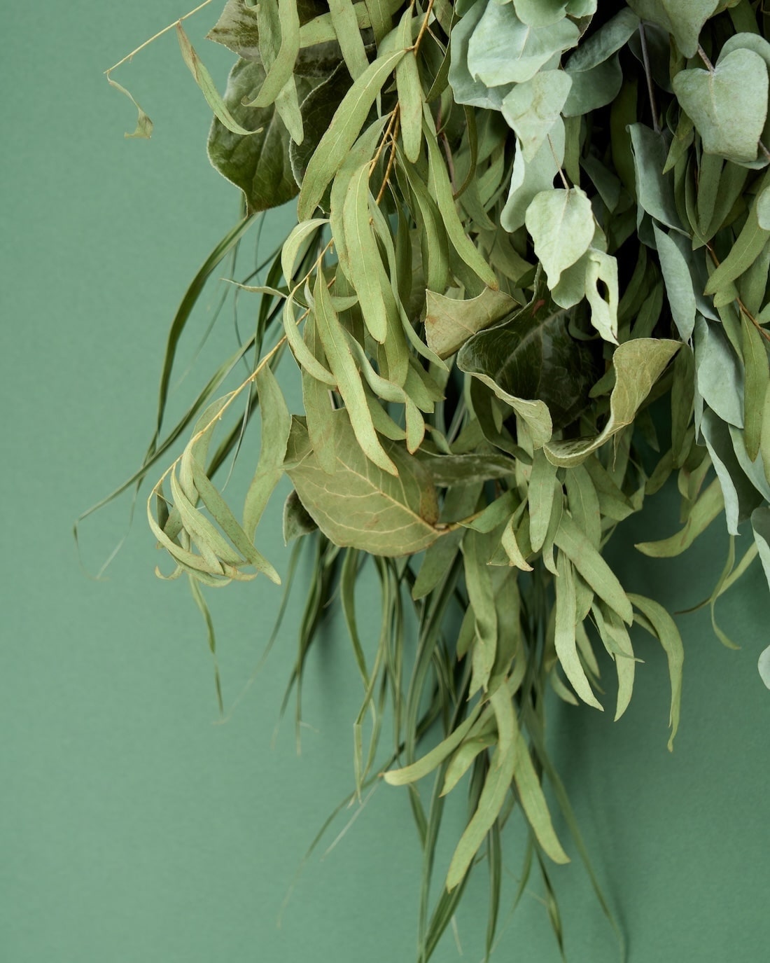 ＜GREEN＞ユーカリとアレカヤシのスワッグ