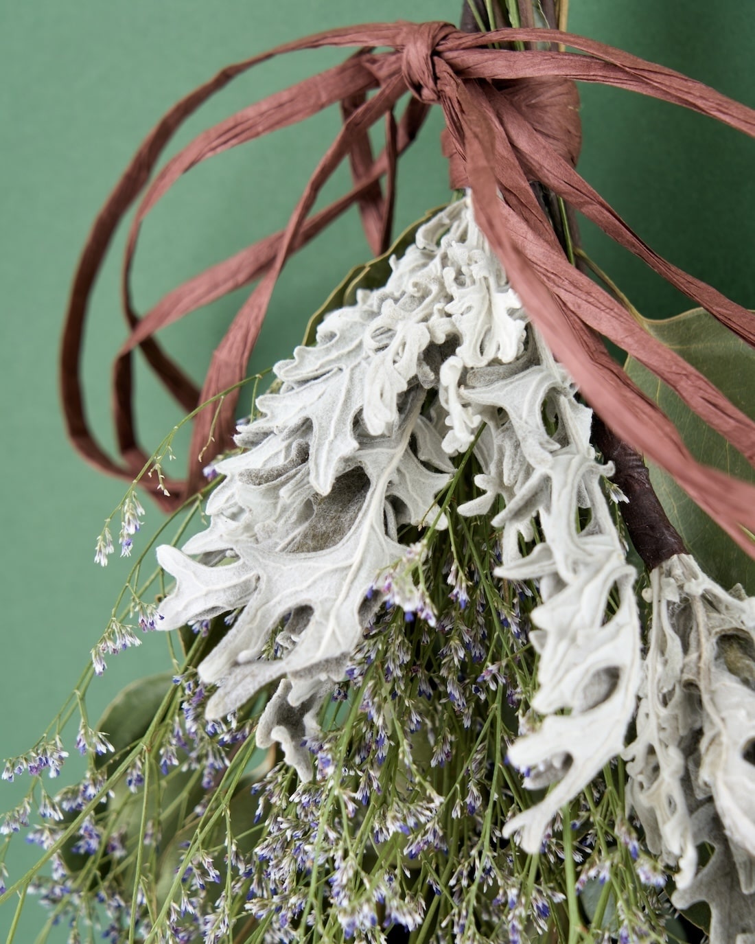 ブルーファンタジアとユーカリのスワッグ